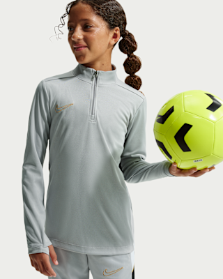 Nike Academy Big Kids' Dri-FIT Long-Sleeve 1/4-Zip Soccer Drill
